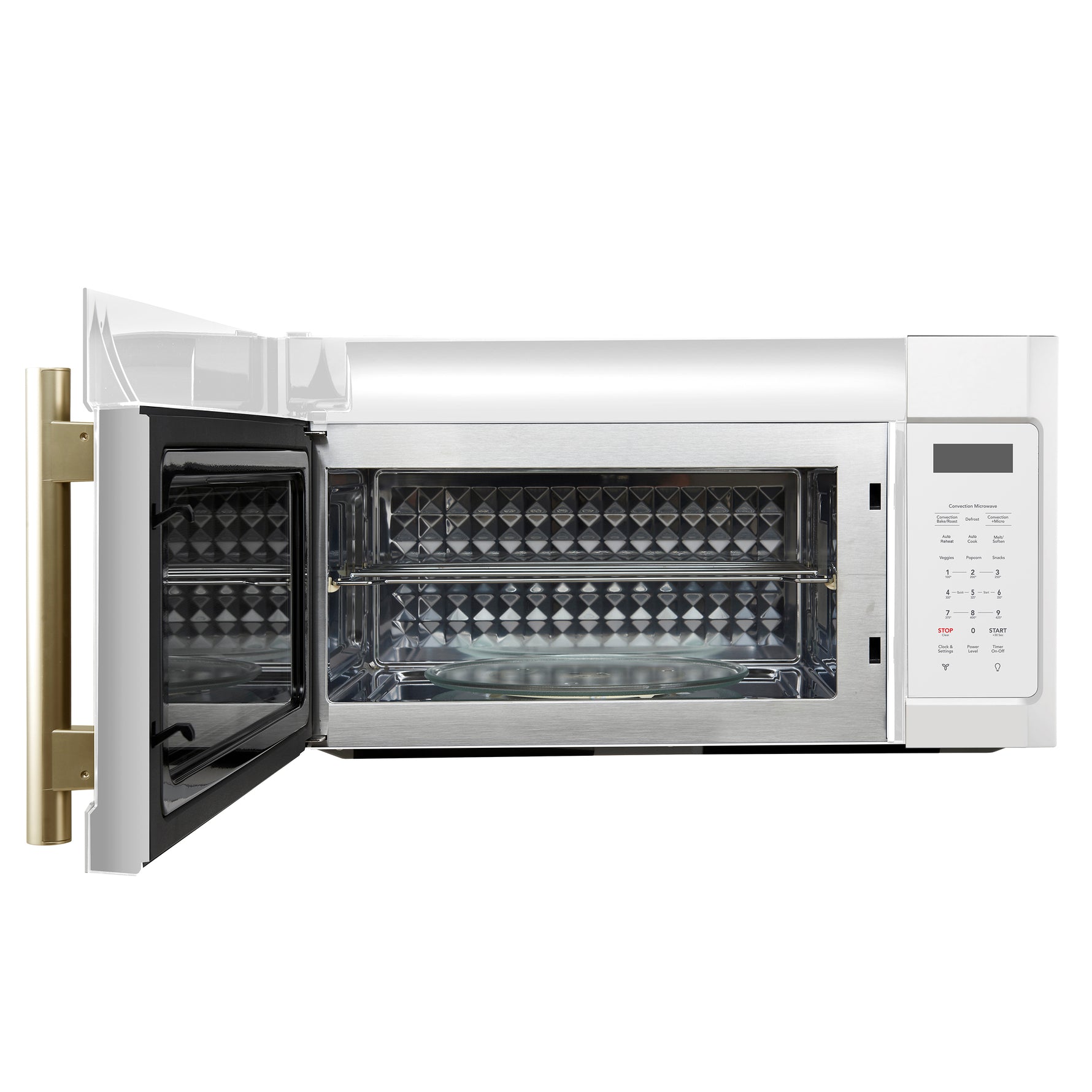 Forno Fornace 30-Inch Over the Range Convection Microwave, White – 1.5 cu.ft, 300 CFM Vent, Touch Control, LED Light - BonPrix Électroménagers
