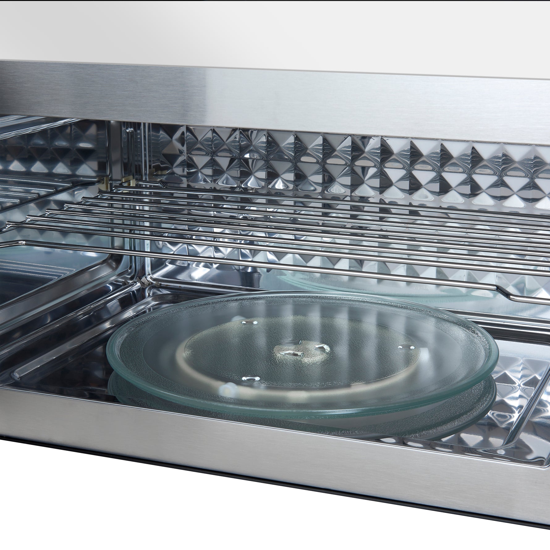 Forno Fornace 30-Inch Over the Range Convection Microwave, White – 1.5 cu.ft, 300 CFM Vent, Touch Control, LED Light - BonPrix Électroménagers