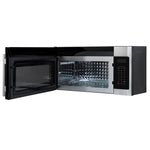 Forno Fornace 30-Inch Over the Range Convection Microwave, Stainless Steel – 1.5 cu.ft, 300 CFM Vent, Touch Control, LED Light - BonPrix Électroménagers