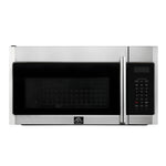 Forno Fornace 30-Inch Over the Range Convection Microwave, Stainless Steel – 1.5 cu.ft, 300 CFM Vent, Touch Control, LED Light - BonPrix Électroménagers