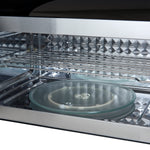 Forno Fornace 30-Inch Over the Range Convection Microwave, Stainless Steel – 1.5 cu.ft, 300 CFM Vent, Touch Control, LED Light - BonPrix Électroménagers