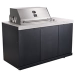 Forno Rimini Outdoor Kitchen: 30" BBQ 62,600 BTU, 4.8 cu.ft. Refrigerators, White Countertops - BonPrix Électroménagers
