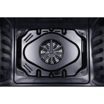 Forno Villarosa 30-Inch Electric Wall Oven, Stainless Steel, 5.0 cu.ft Capacity, Air Fry, Steam Cleaning, Glass Touch Controls - BonPrix Électroménagers