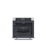 Forno Villarosa 30-Inch Electric Wall Oven, Stainless Steel, 5.0 cu.ft Capacity, Air Fry, Steam Cleaning, Glass Touch Controls - BonPrix Électroménagers