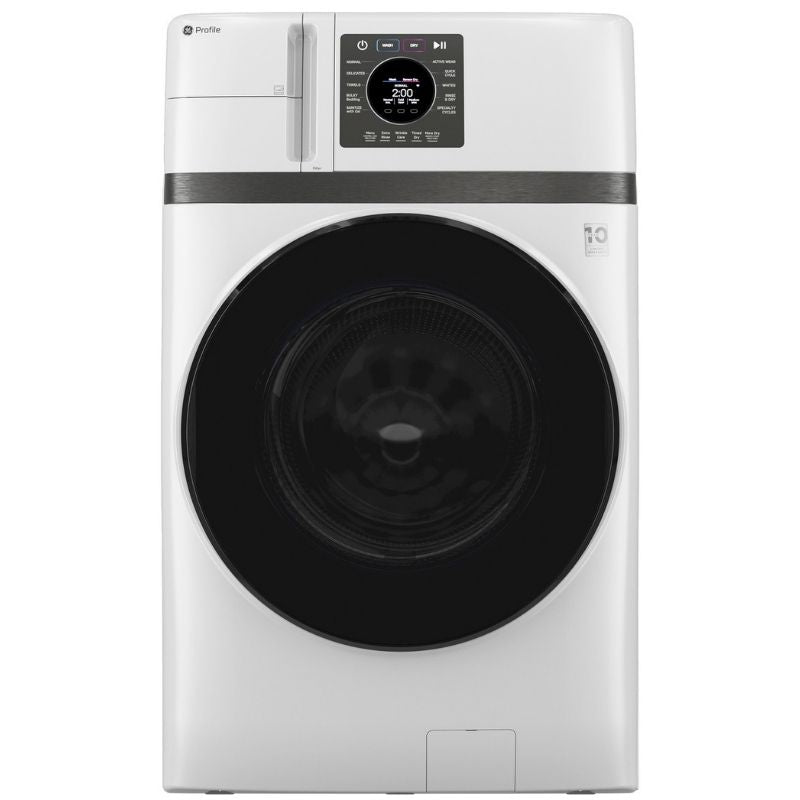 PFQ83HSSWWW - LAVEUSE SÉCHEUSE SUPERPOSÉES - Profil GE - Tout-en-un - Électrique - Blanc - Boîte Ouverte