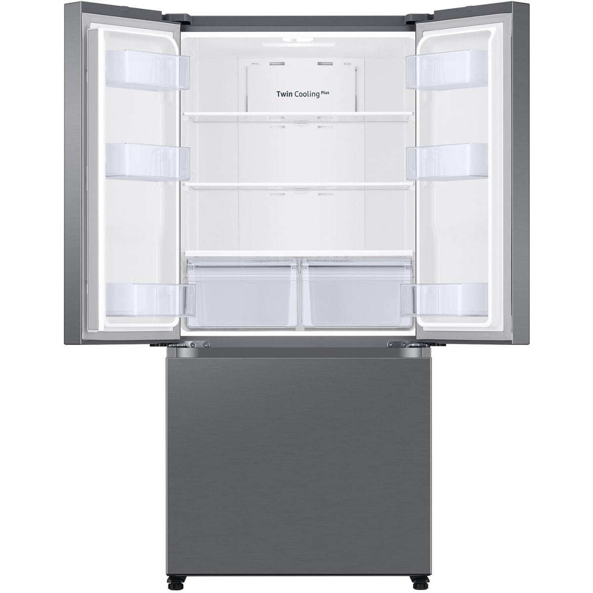 RF18A5101S9 - REFRIGERATORS - Samsung - French 3-Door - Stainless Steel - Open Box - BonPrix Électroménagers