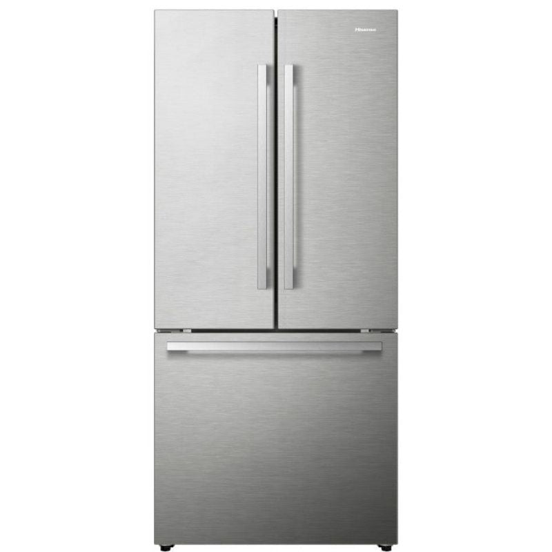 RF210N6AHE - REFRIGERATORS - Hisense - French 3-Door - Grey - Open Box