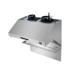 Hotte Murale Forno Savona 36 Pouces, Filtres à Baffle, Dosseret Inclus