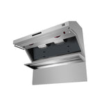 Hotte Murale Forno Savona 48 Pouces, Filtres à Baffle, Dosseret Inclus