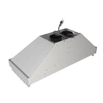 Forno Venezia 48 Inch Wall-Mounted Range Hood with Touch Controls and Baffle Filters - BonPrix Électroménagers