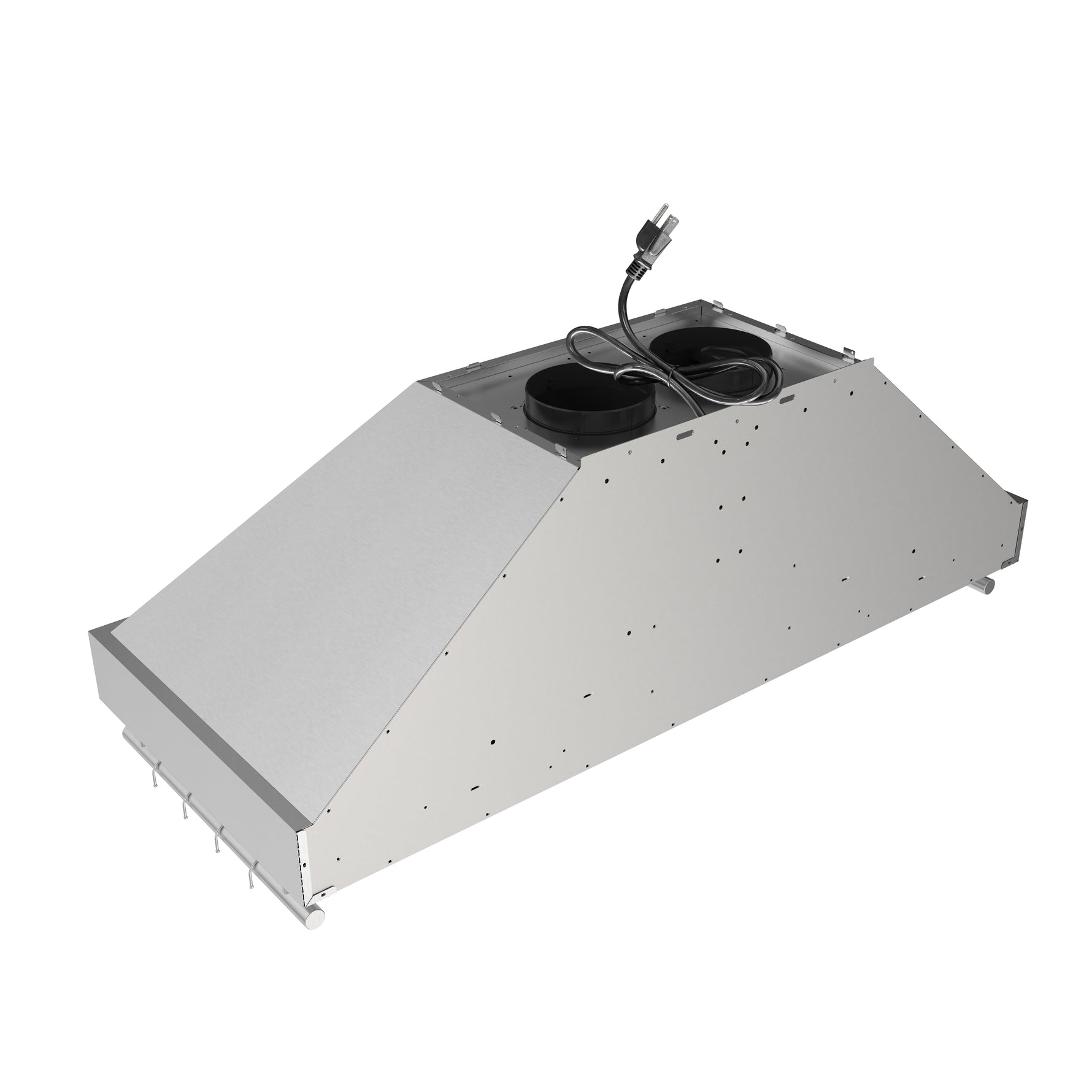 Forno Venezia 48 Inch Wall-Mounted Range Hood with Touch Controls and Baffle Filters - BonPrix Électroménagers