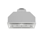 Forno Altilia 36-Inch Insert Range Hood, Stainless Steel, LED Lighting, Baffle Filters - BonPrix Électroménagers