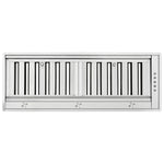 Forno Frassanito 30-Inch Insert Range Hood, 450 CFM, Stainless Steel Baffle Filters, LED Lighting - BonPrix Électroménagers