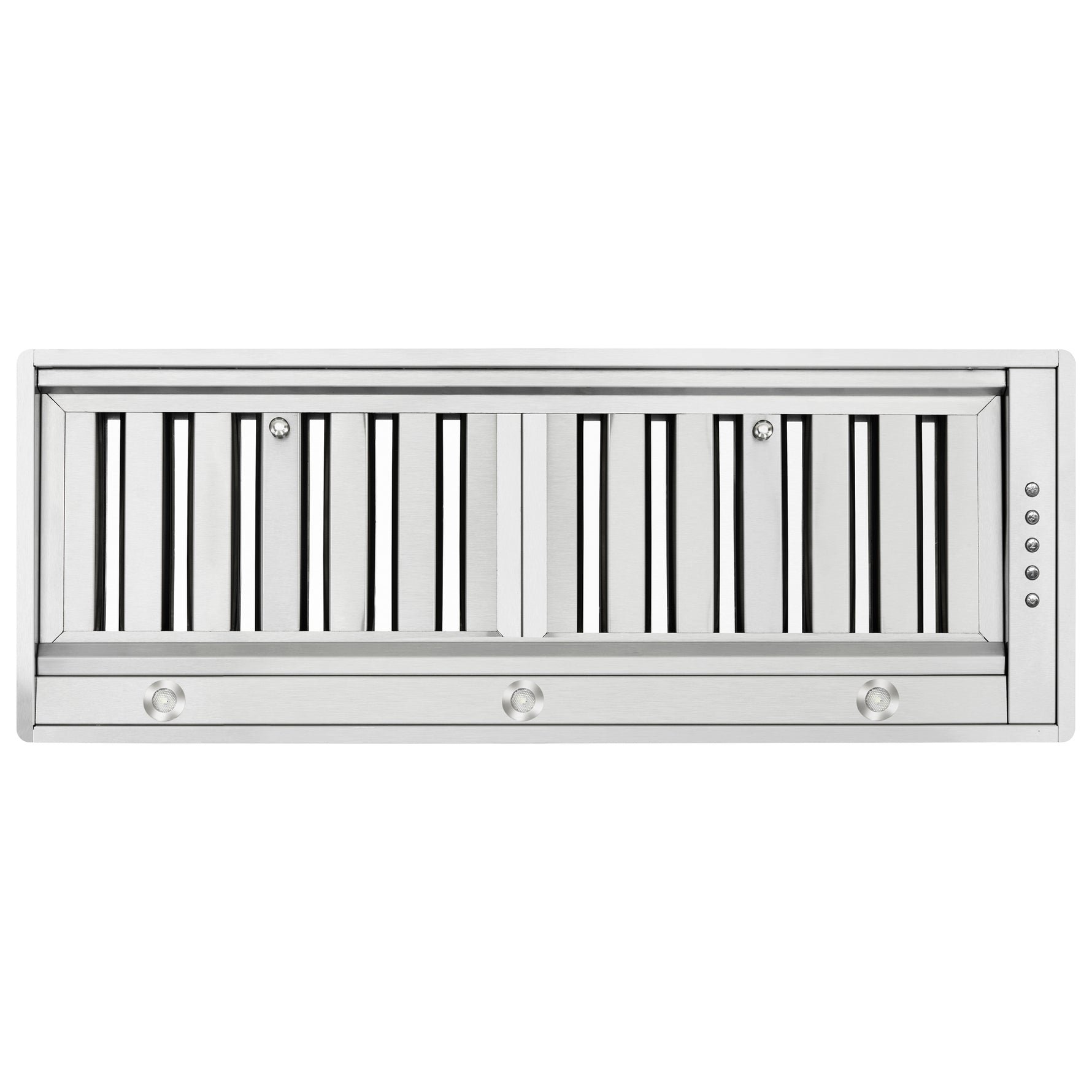 Forno Frassanito 30-Inch Insert Range Hood, 450 CFM, Stainless Steel Baffle Filters, LED Lighting - BonPrix Électroménagers
