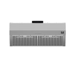 Forno Bari Espresso 30-Inch Under Cabinet Range Hood, Stainless Steel, 600 CFM, LED Lighting, Dishwasher-Safe Baffle Filters, 3-Speed Fan Control - BonPrix Électroménagers