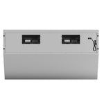 Forno Savona 48-Inch Wall Mount Range Hood, Hybrid Filters, Backsplash Included - BonPrix Électroménagers
