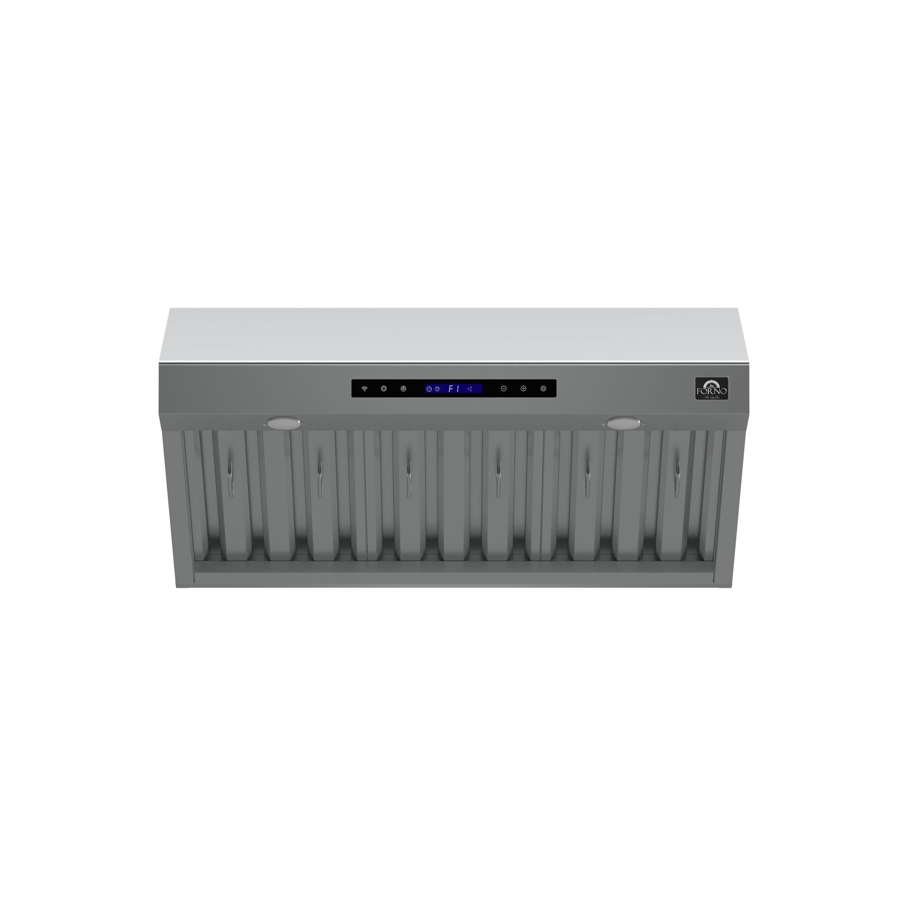 Forno Palazzo 36-Inch Wall Mounted Range Hood, Stainless Steel, Heavy Duty Baffle Filters, Remote Control - BonPrix Électroménagers