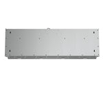 Forno Palazzo 48-Inch Wall Mounted Range Hood, Stainless Steel, Heavy Duty Baffle Filters, Remote Control - BonPrix Électroménagers