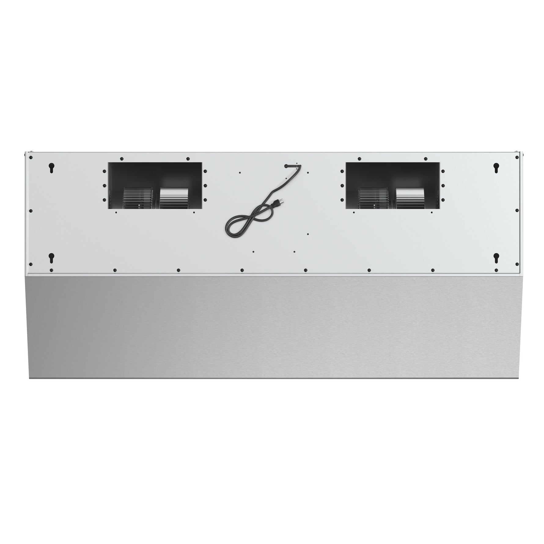 Forno Palazzo 48-Inch Wall Mounted Range Hood, Stainless Steel, Heavy Duty Baffle Filters, Remote Control - BonPrix Électroménagers