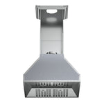 Forno Orvieto 30-Inch Wall Mount Range Hood, LED Lighting, Heavy Duty, Stainless Steel - BonPrix Électroménagers