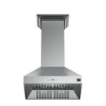 Forno Orvieto 30-Inch Wall Mount Range Hood, LED Lighting, Heavy Duty, Stainless Steel - BonPrix Électroménagers