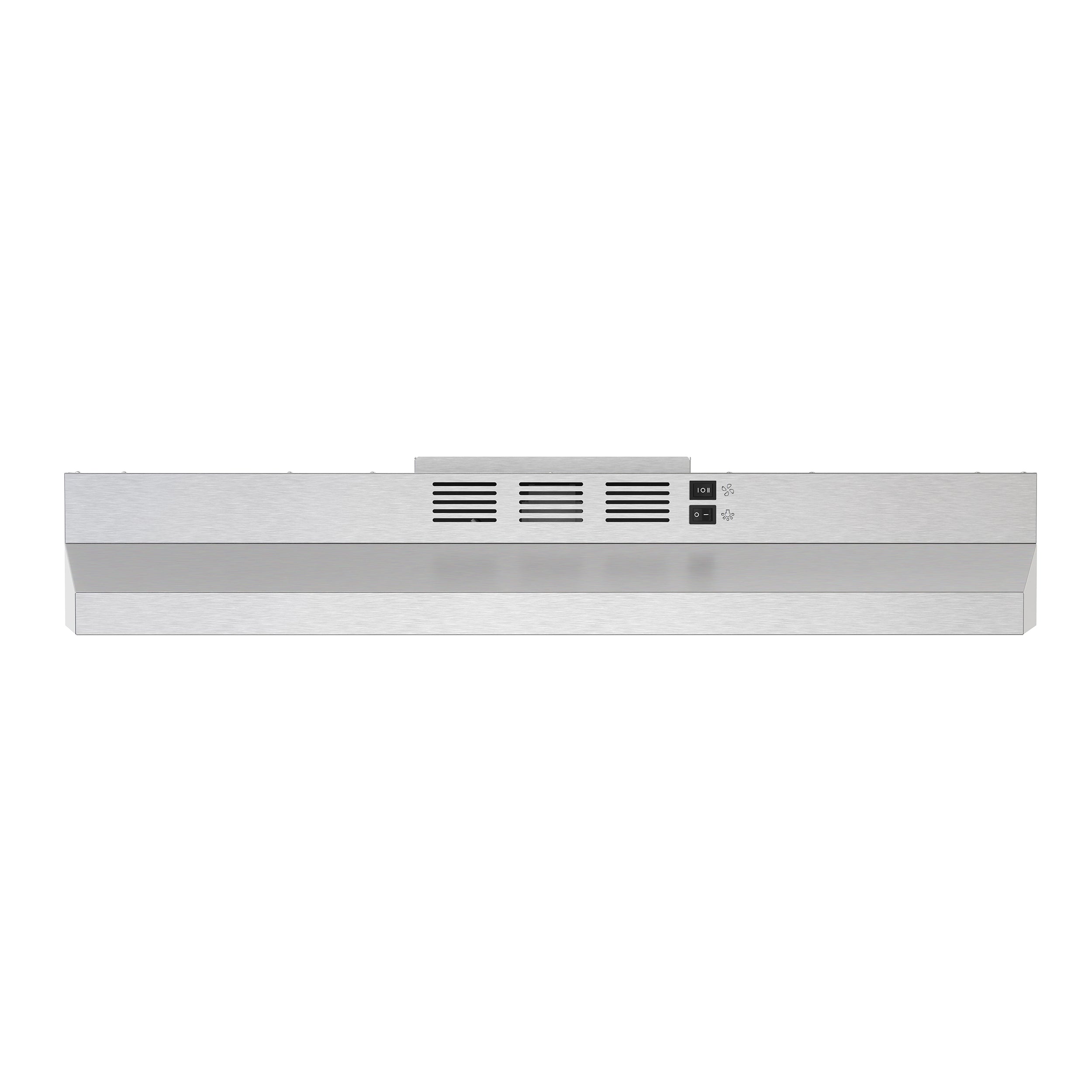 Forno Cappa 30-Inch Under Cabinet Range Hood, Stainless Steel, 200 CFM, Convertible, LED Lighting - BonPrix Électroménagers