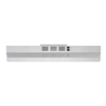 Forno Cappa 30-Inch Under Cabinet Range Hood, Stainless Steel, 200 CFM, Convertible, LED Lighting - BonPrix Électroménagers