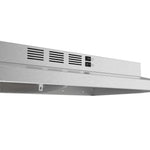 Forno Cappa 30-Inch Under Cabinet Range Hood, Stainless Steel, 200 CFM, Convertible, LED Lighting - BonPrix Électroménagers