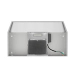 Forno Cappa 30-Inch Under Cabinet Range Hood, Stainless Steel, 200 CFM, Convertible, LED Lighting - BonPrix Électroménagers
