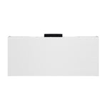 Forno Bari Espresso 30-Inch Under Cabinet Range Hood, White, 600 CFM, LED Lighting, Dishwasher-Safe Baffle Filters, 3-Speed Fan Control - BonPrix Électroménagers