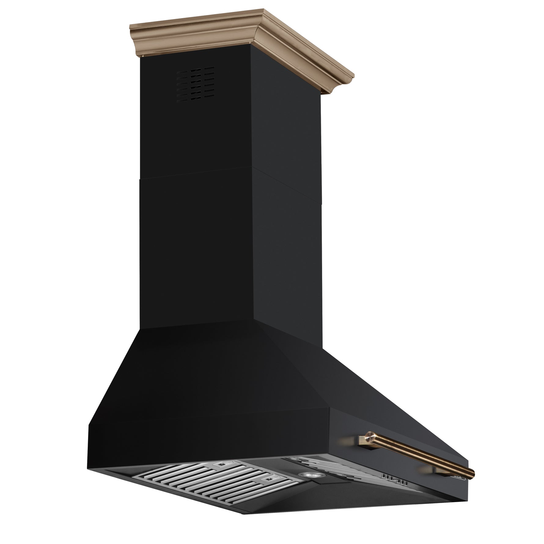 Forno Aria 30 Inch Wall-Mounted Range Hood in Black - BonPrix Électroménagers