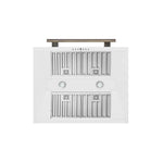 Forno Aria 30 Inch Wall-Mounted Range Hood in White - BonPrix Électroménagers