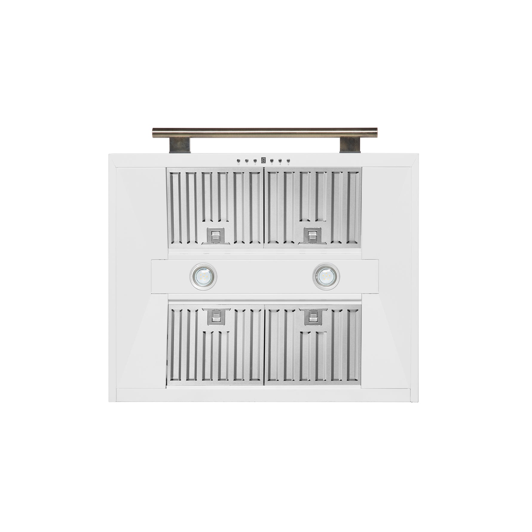 Forno Aria 30 Inch Wall-Mounted Range Hood in White - BonPrix Électroménagers