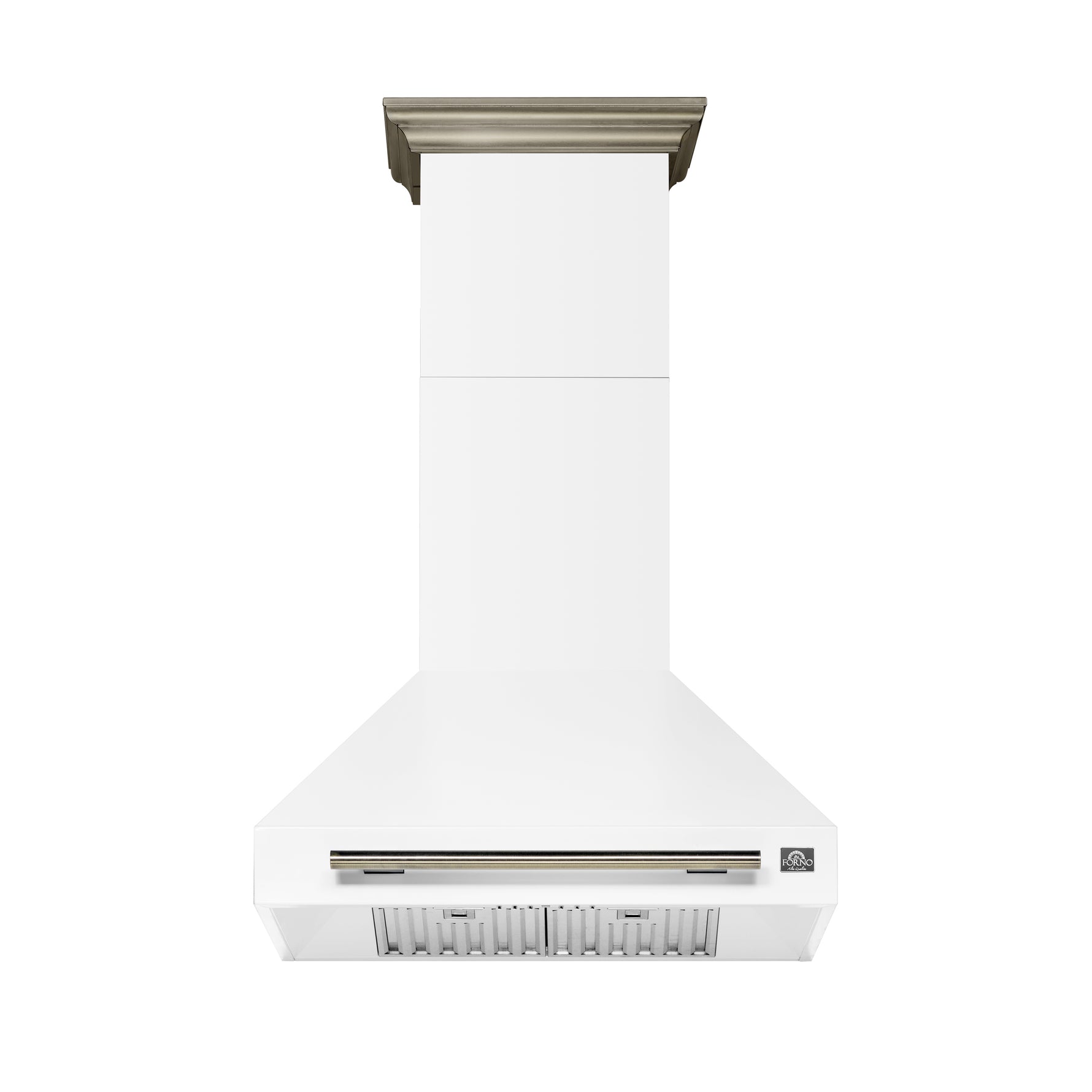 Forno Aria 30 Inch Wall-Mounted Range Hood in White - BonPrix Électroménagers