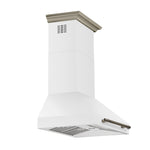 Forno Aria 30 Inch Wall-Mounted Range Hood in White - BonPrix Électroménagers