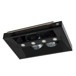Forno Aria 36 Inch Wall-Mounted Range Hood in Black - BonPrix Électroménagers