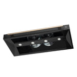Forno Aria 48 Inch Wall-Mounted Range Hood in Black - BonPrix Électroménagers