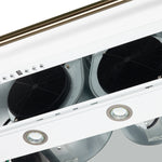 Forno Aria 48 Inch Wall-Mounted Range Hood in White - BonPrix Électroménagers