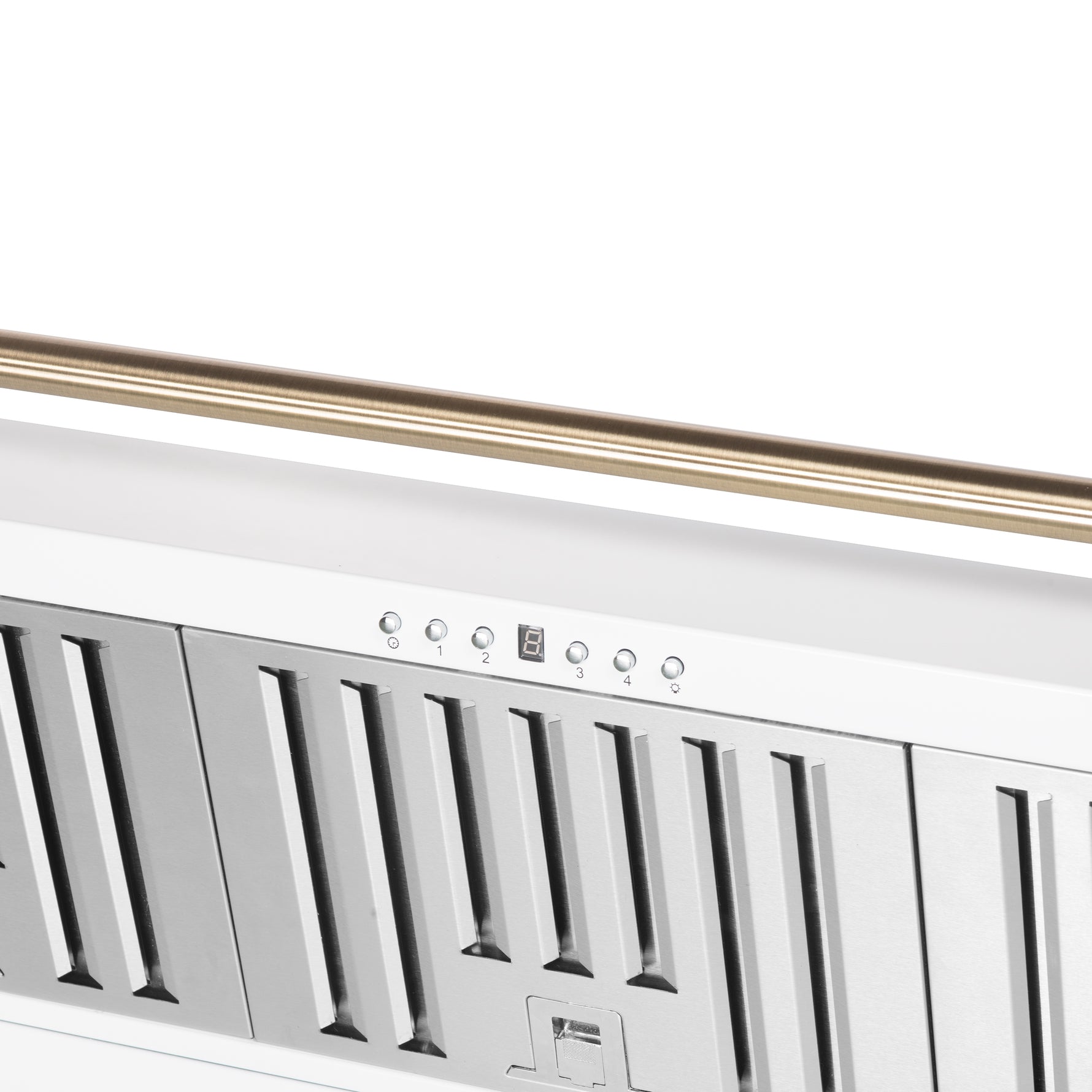 Forno Aria 48 Inch Wall-Mounted Range Hood in White - BonPrix Électroménagers