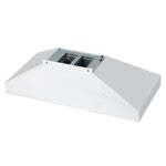 Forno Aria 48 Inch Wall-Mounted Range Hood in White - BonPrix Électroménagers