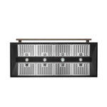 Forno Aria 60 Inch Wall-Mounted Range Hood in Black - BonPrix Électroménagers