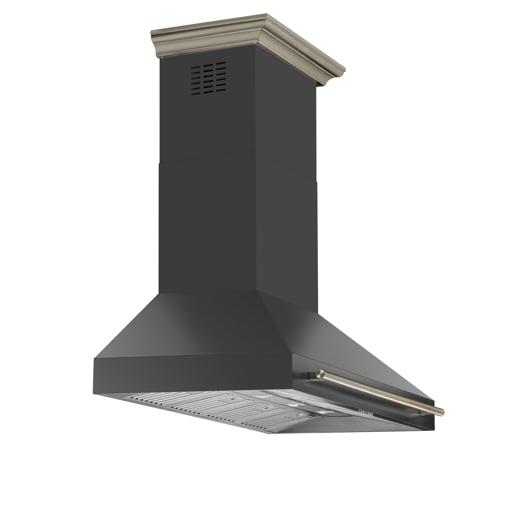 Forno Aria 60 Inch Wall-Mounted Range Hood in Black - BonPrix Électroménagers
