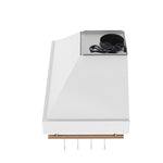 Forno Venezia 36 Inch Wall-Mounted Range Hood in White with Touch Controls and Baffle Filters - BonPrix Électroménagers