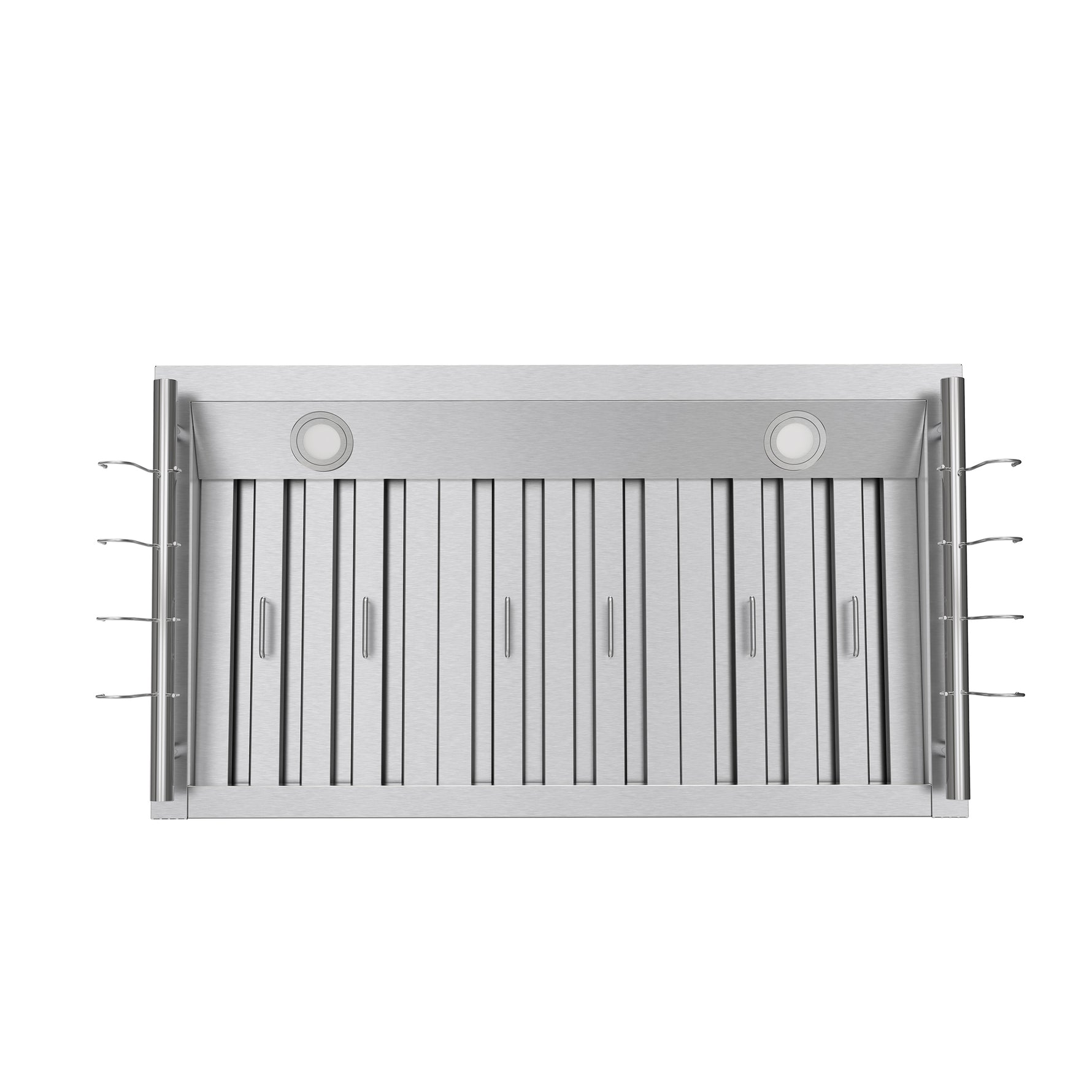 Forno Venezia 36 Inch Wall-Mounted Range Hood with Touch Controls and Baffle Filters - BonPrix Électroménagers