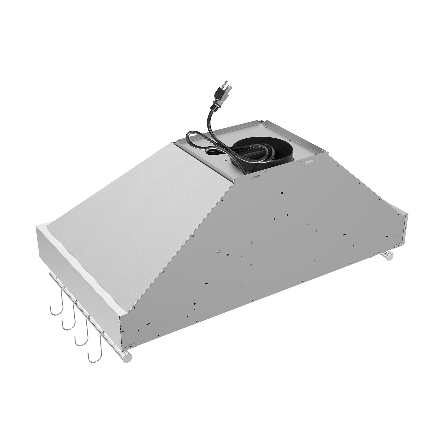 Forno Venezia 36 Inch Wall-Mounted Range Hood with Touch Controls and Baffle Filters - BonPrix Électroménagers