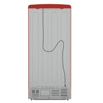 Forno Luigi 33-Inch French Door Refrigerator, 18 cu.ft, Red Finish, Handle-Free Design, ENERGY STAR Certified - BonPrix Électroménagers