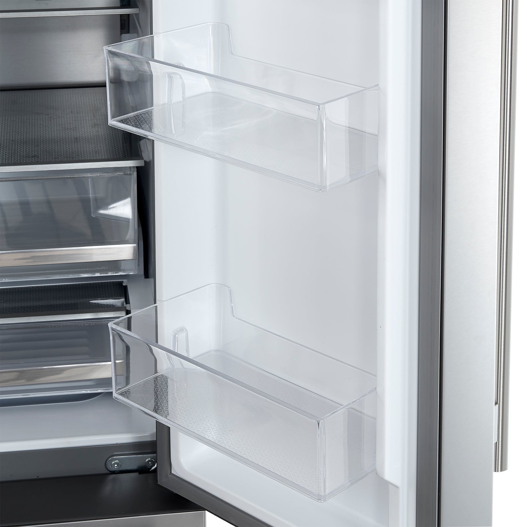 Forno Aosta 36-Inch French Door Refrigerator, Stainless Steel, 22.4 cu.ft, External Water Dispenser, Automatic Ice Maker, ENERGY STAR Certified - BonPrix Électroménagers
