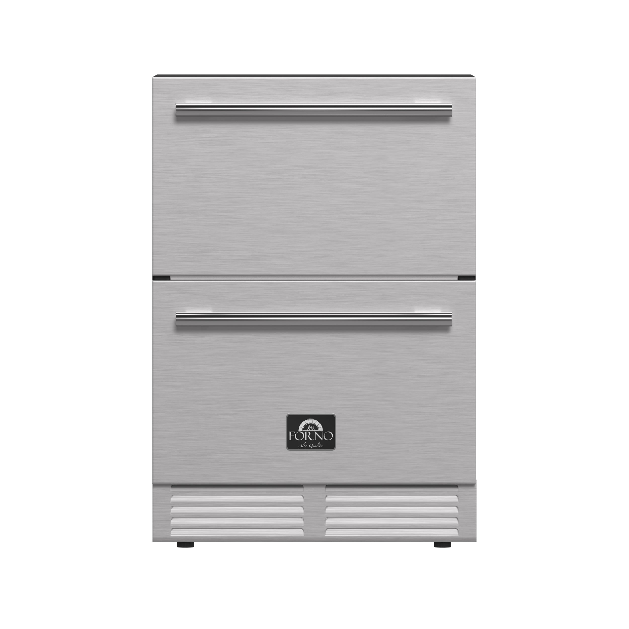Forno Cosenza 24" Built-In Indoor/Outdoor Drawer Freezer with Ice Maker, 4.69 cu.ft. - BonPrix Électroménagers