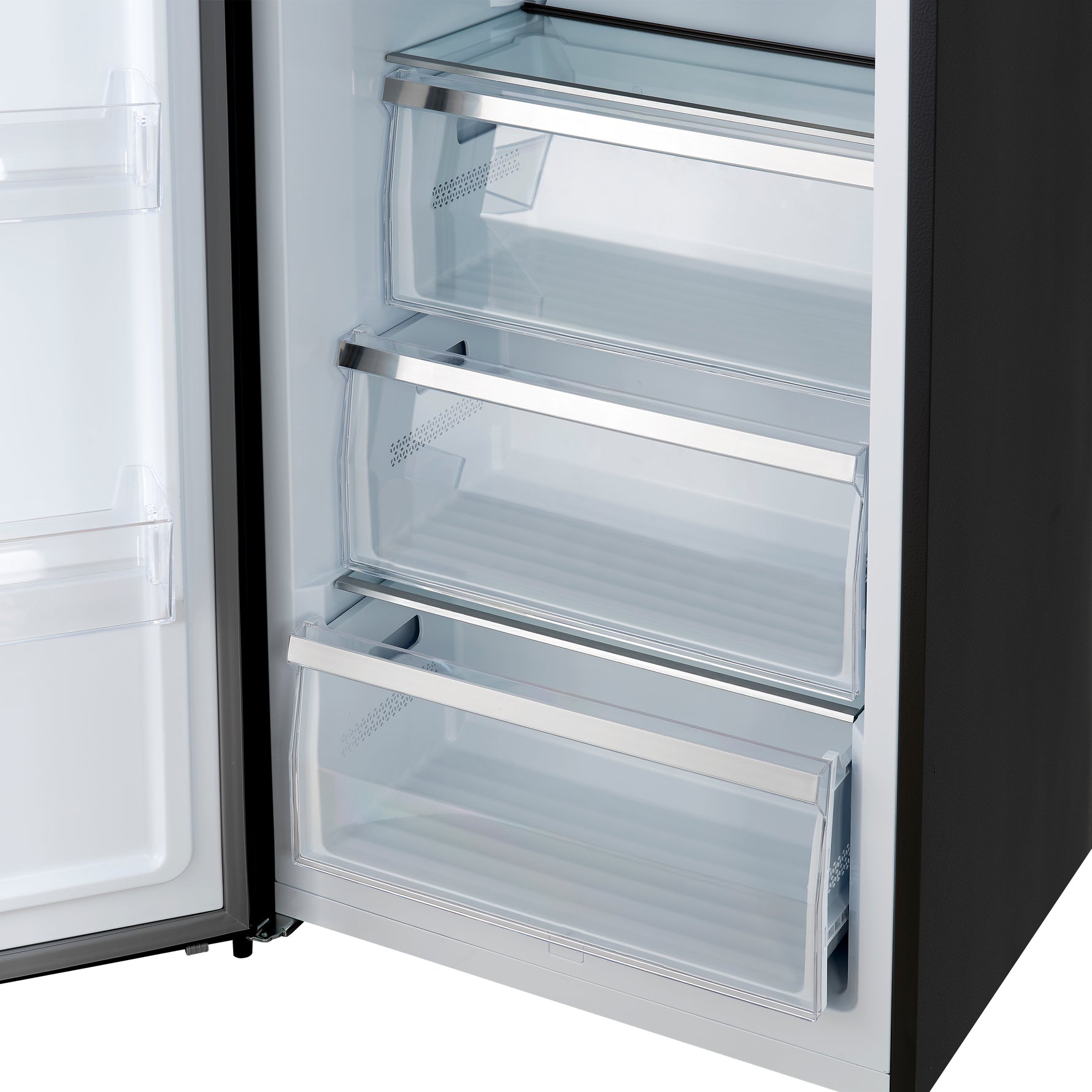Forno Maderno 2-28-Inch Wide Convertible Refrigerator/Freezer in Black, Decorative Trim Grill, 27.2 cu.ft, 84-Inch High, ENERGY STAR Certified - BonPrix Électroménagers