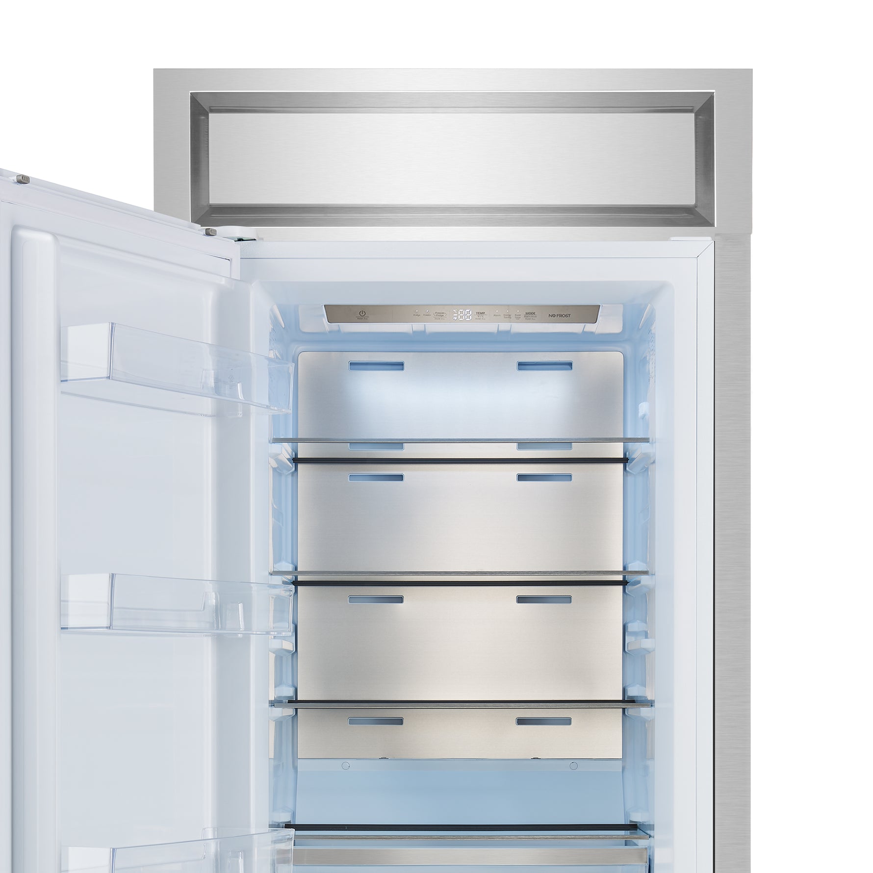 Forno Maderno 28-Inch Built-In Convertible Refrigerator, 13.6 cu.ft, Left Swing, Decorative Grill, ENERGY STAR Certified - BonPrix Électroménagers